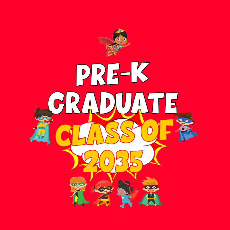 PreK Graduate Class of 2035 shirt
